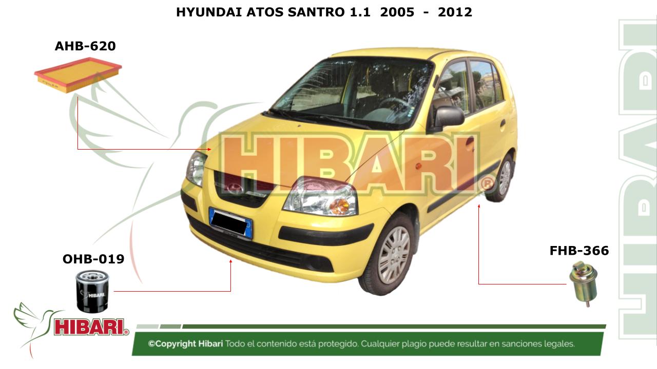 En este momento estás viendo HYUNDAI ATOS SANTRO 1.1  2005  –  2012 (2)